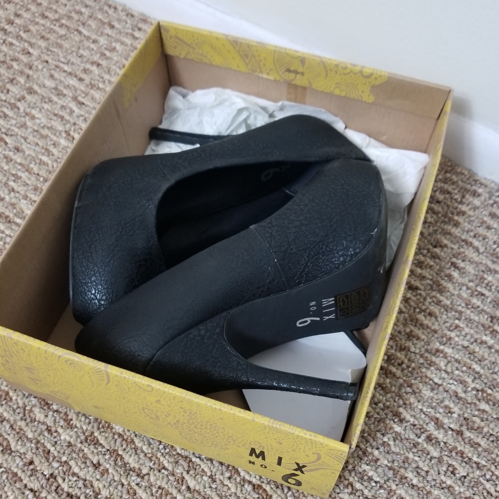 Black heels